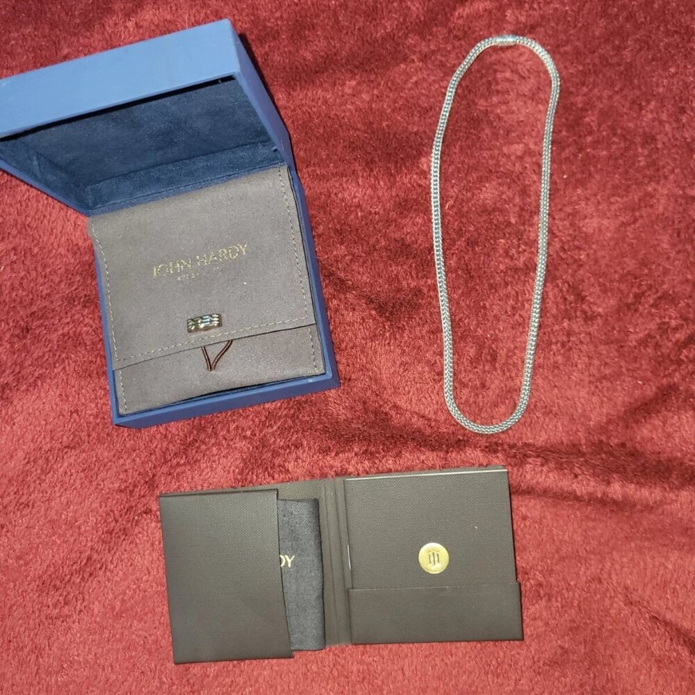 New In Box 16 Inch John Hardy ICON 5mm  Sterling Silver Necklace  $675